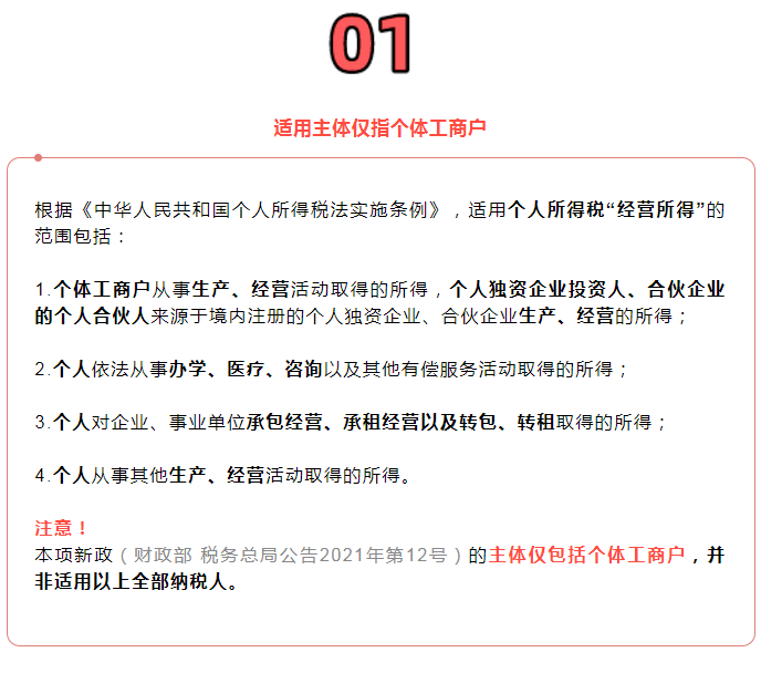 減半征收！個(gè)體工商戶個(gè)稅繳納攻略來了！