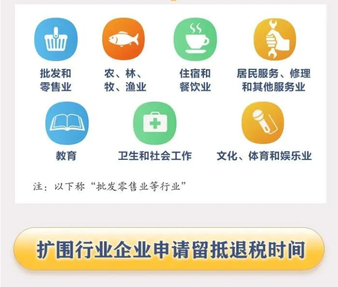全額退還增值稅留抵稅額政策行業(yè)范圍擴大！一圖了解政策要點